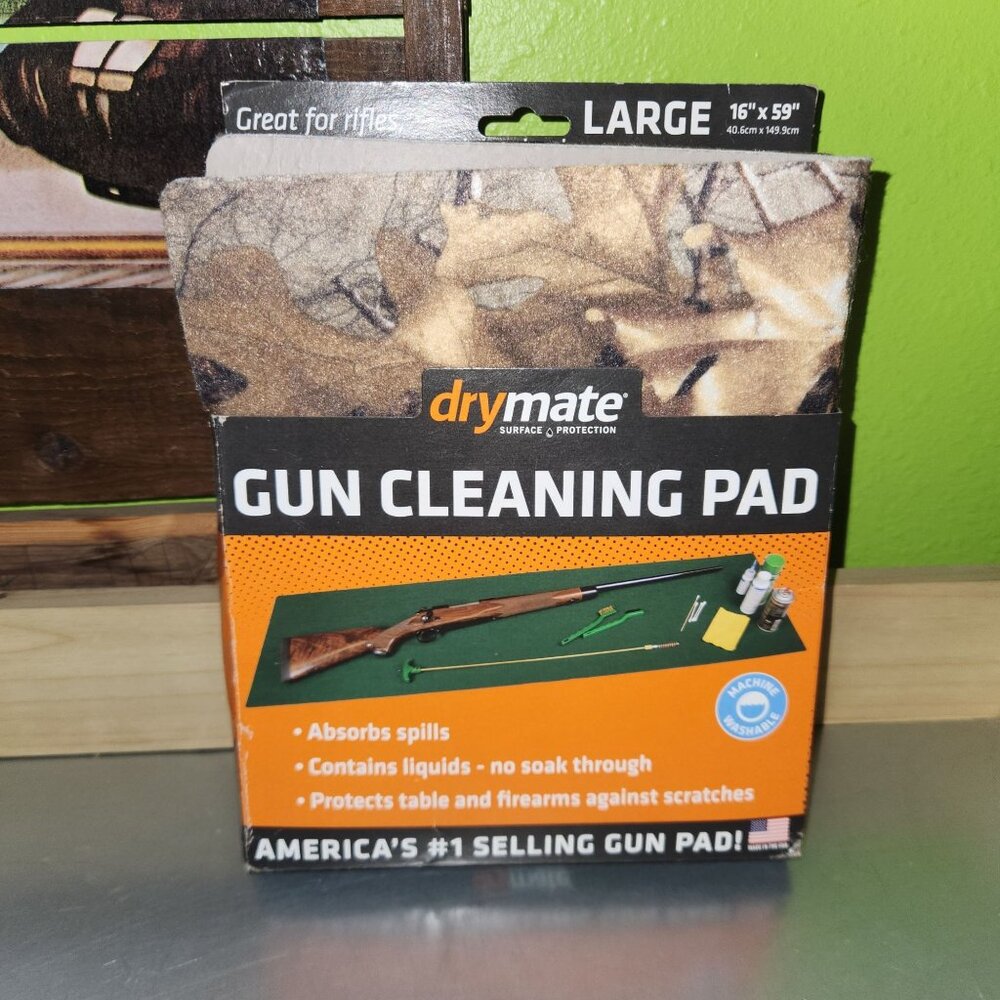 New! Drymate Large Cleaning Pad 16" X 59" Real Tree Camo